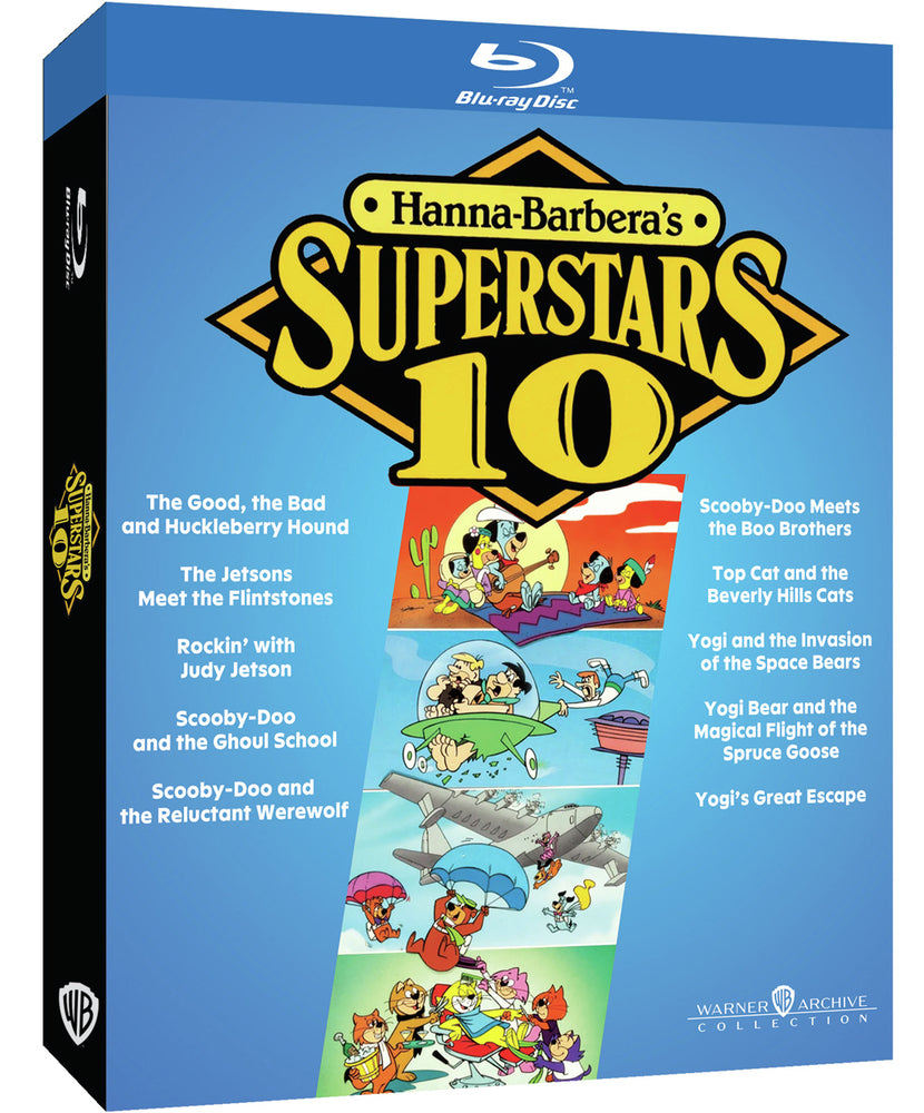 Hanna-Barbera Superstars 10 - The Complete Film Collection [Blu-Ray]