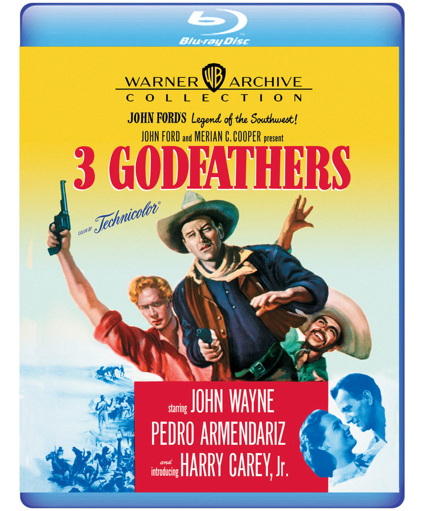 3 Godfathers (1948) [Blu-Ray]