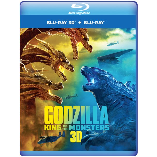 Godzilla: King Of The Monsters [3D Blu-Ray + Blu-Ray]