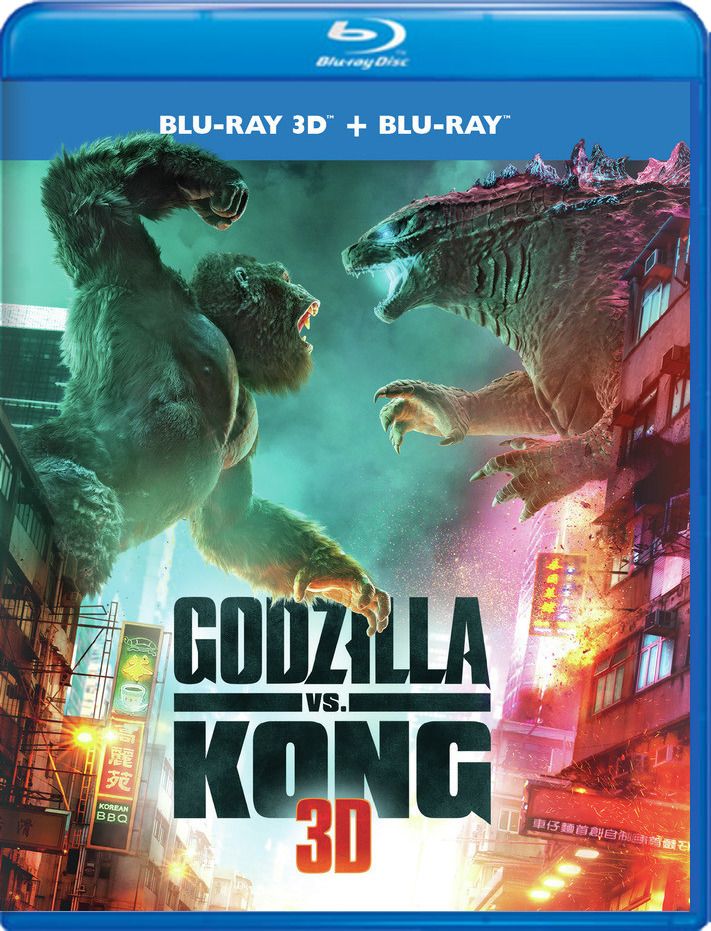 Godzilla Vs. Kong [3D Blu-Ray + Blu-Ray]