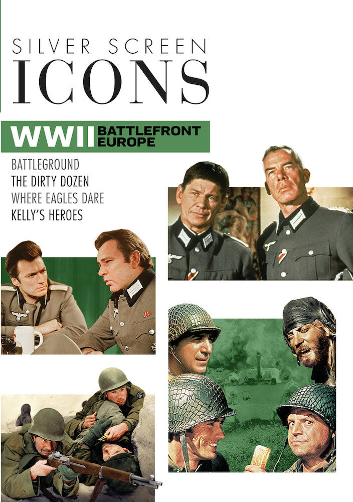 Silver Screen Icons: World War Ii-Battlefront Europe Dvd