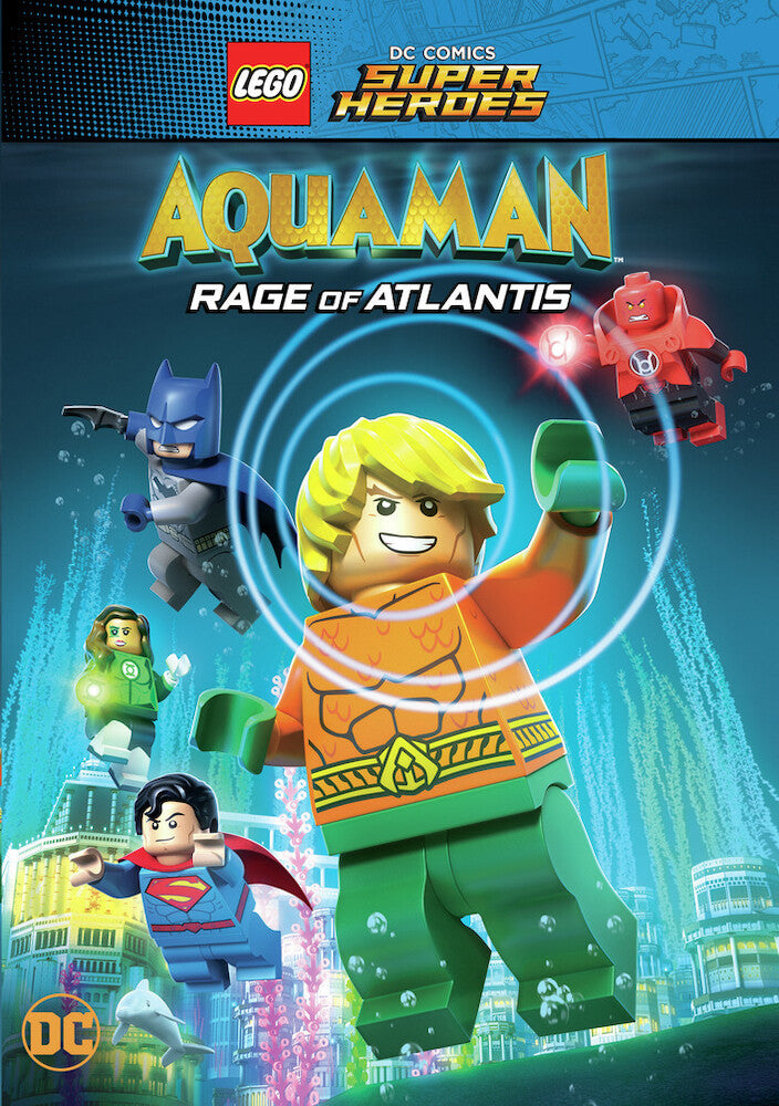 Lego Dc Super Heroes: Aquaman: Rage Of Atlantis Dvd
