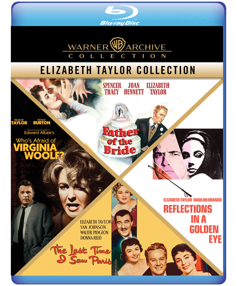 Elizabeth Taylor-4 Film Collection [Blu-Ray]