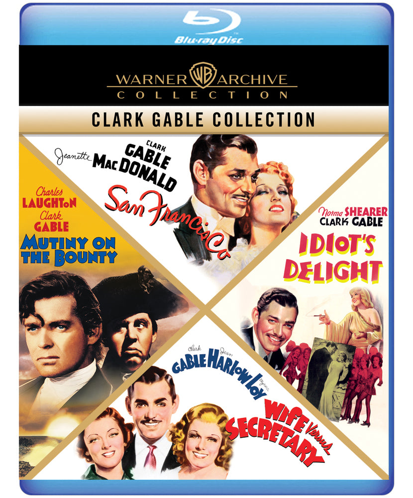 Clark Gable-4 Film Collection [Blu-Ray]