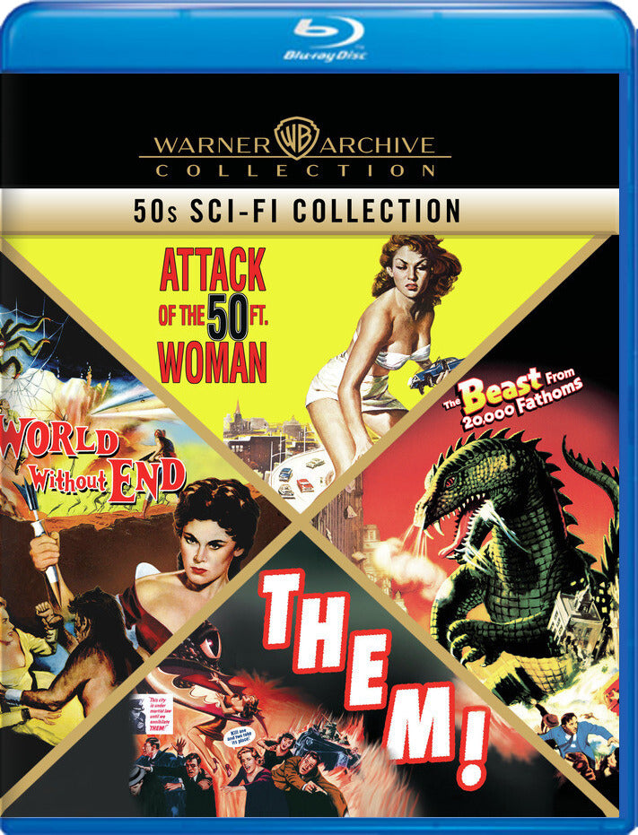 50S Sci-Fi - 4 Film Collection Bluray