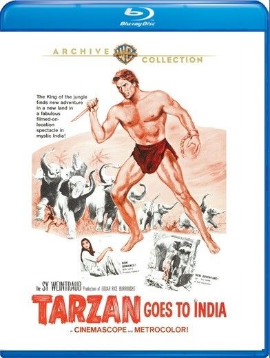 Tarzan Goes To India [Blu-Ray]