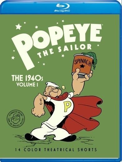 Popeye The Sailor: The 1940S Volume 1 [Blu-Ray]