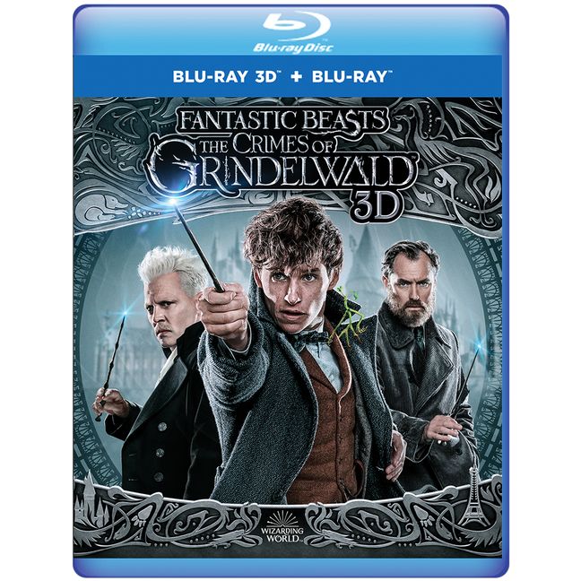 Fantastic Beasts: The Crimes Of Grindelwald (3D Blu-Ray + Blu-Ray +  Combo Pack)