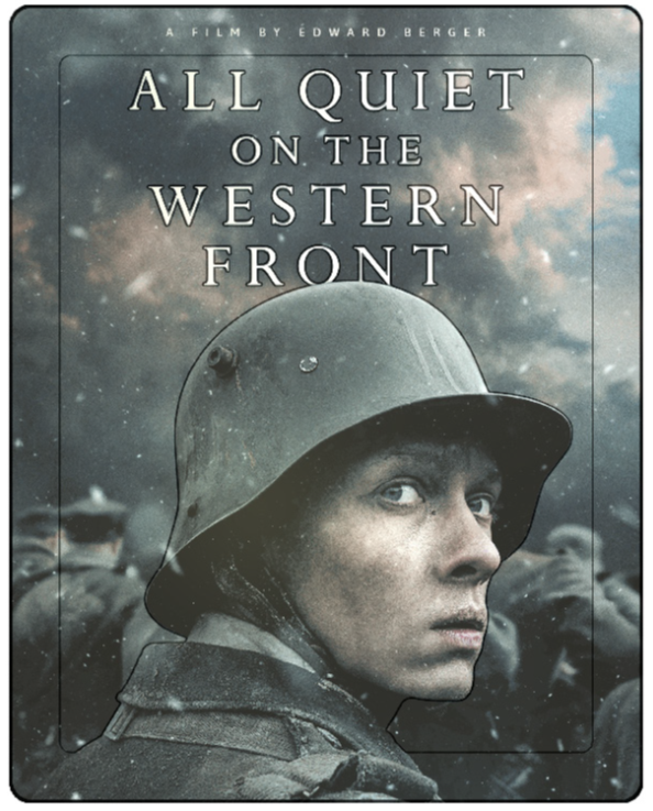 All Quiet On The Western From Limited Edition 4K UHD/Bluray Steelbook