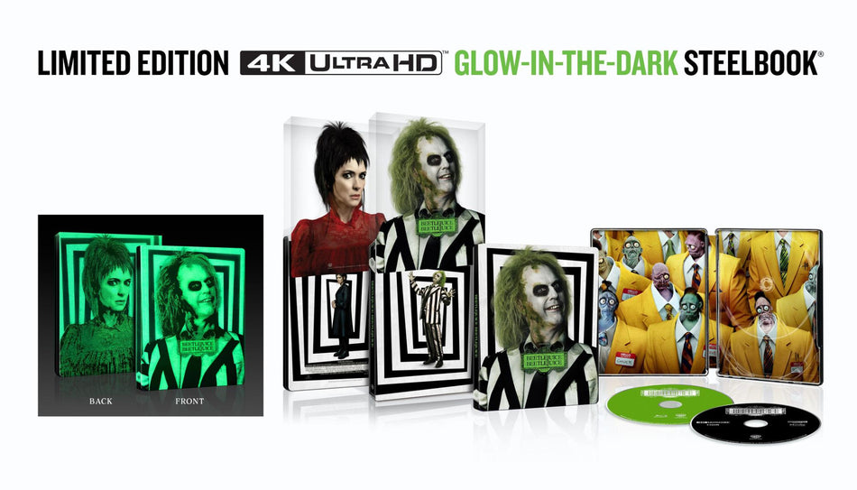 Beetlejuice Beetlejuice 4K Ultra UHD Limited Edition Steelbook