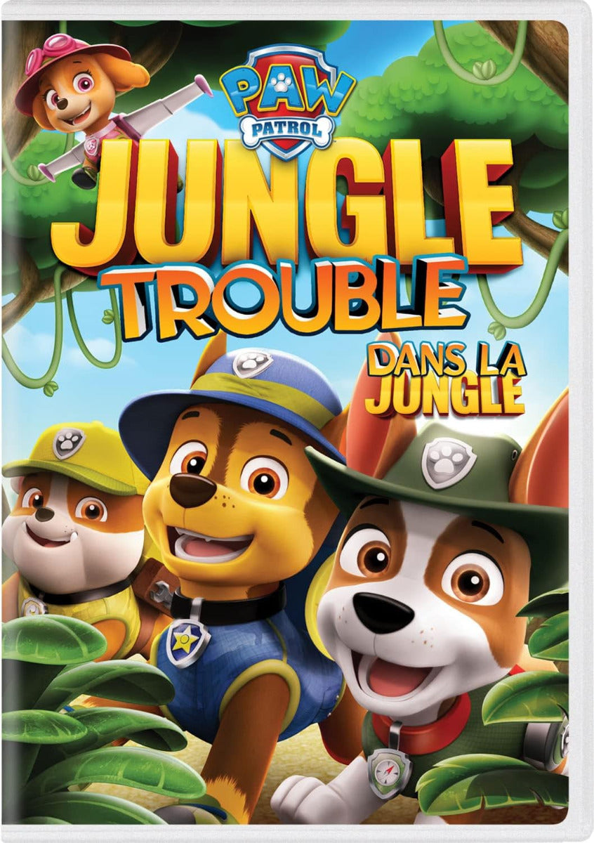 Paw Patrol: Jungle Trouble Dvd