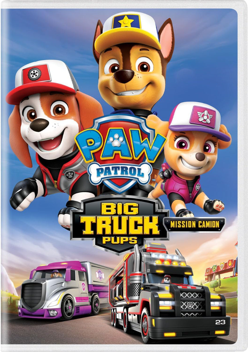 Paw Patrol: Big Truck Pups Dvd