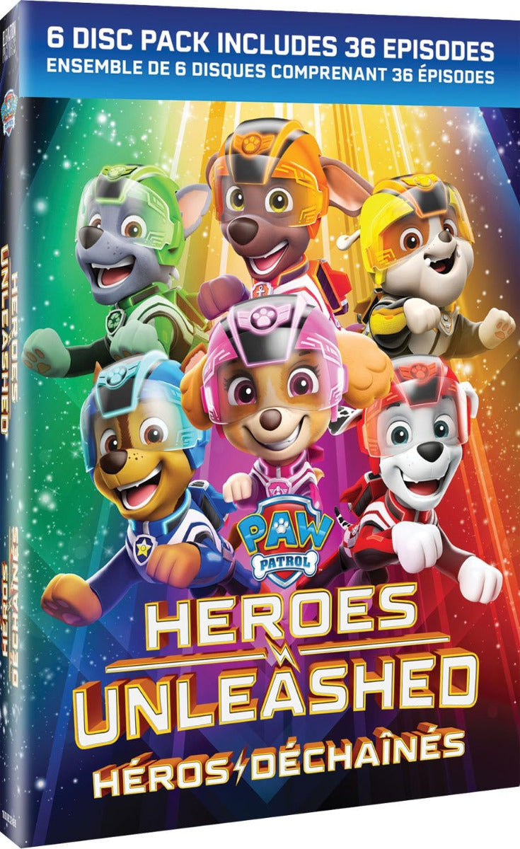 Paw Patrol: Heroes Unleashed (6-Pack) Dvd