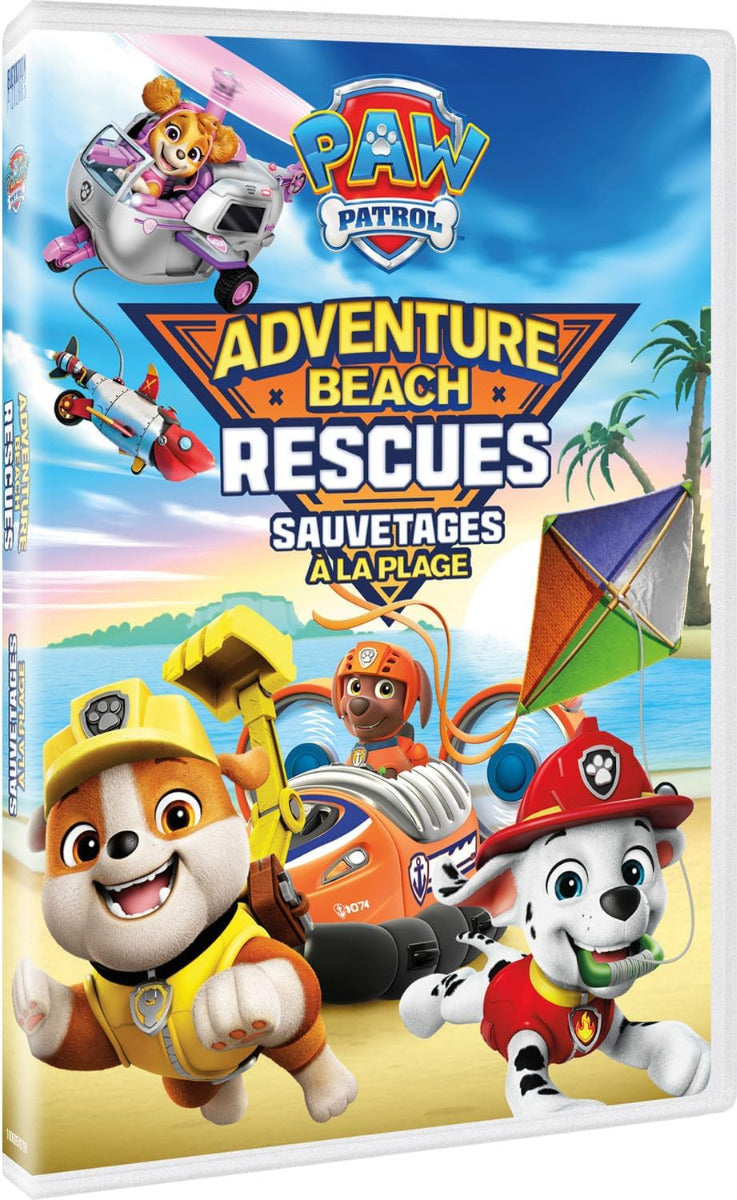 Paw Patrol: Adventure Beach Rescues Dvd