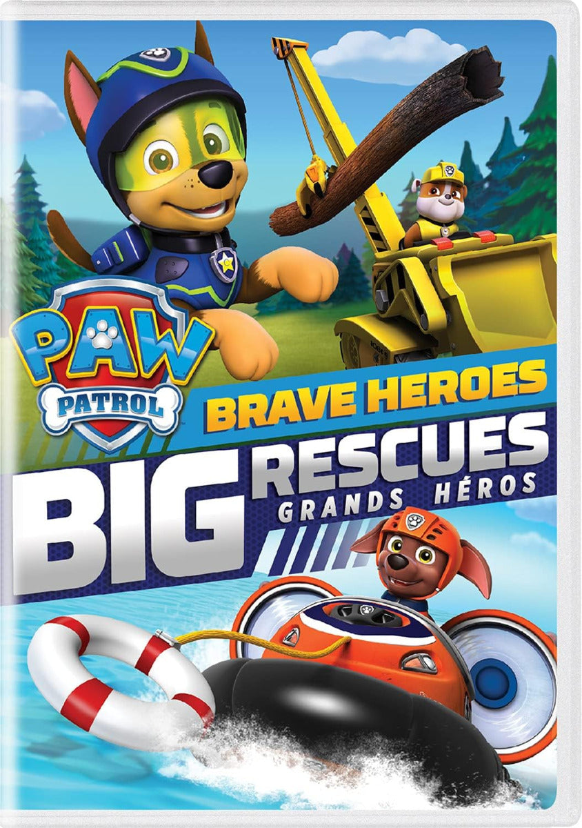 Paw Patrol: Brave Heroes Big Rescues Dvd