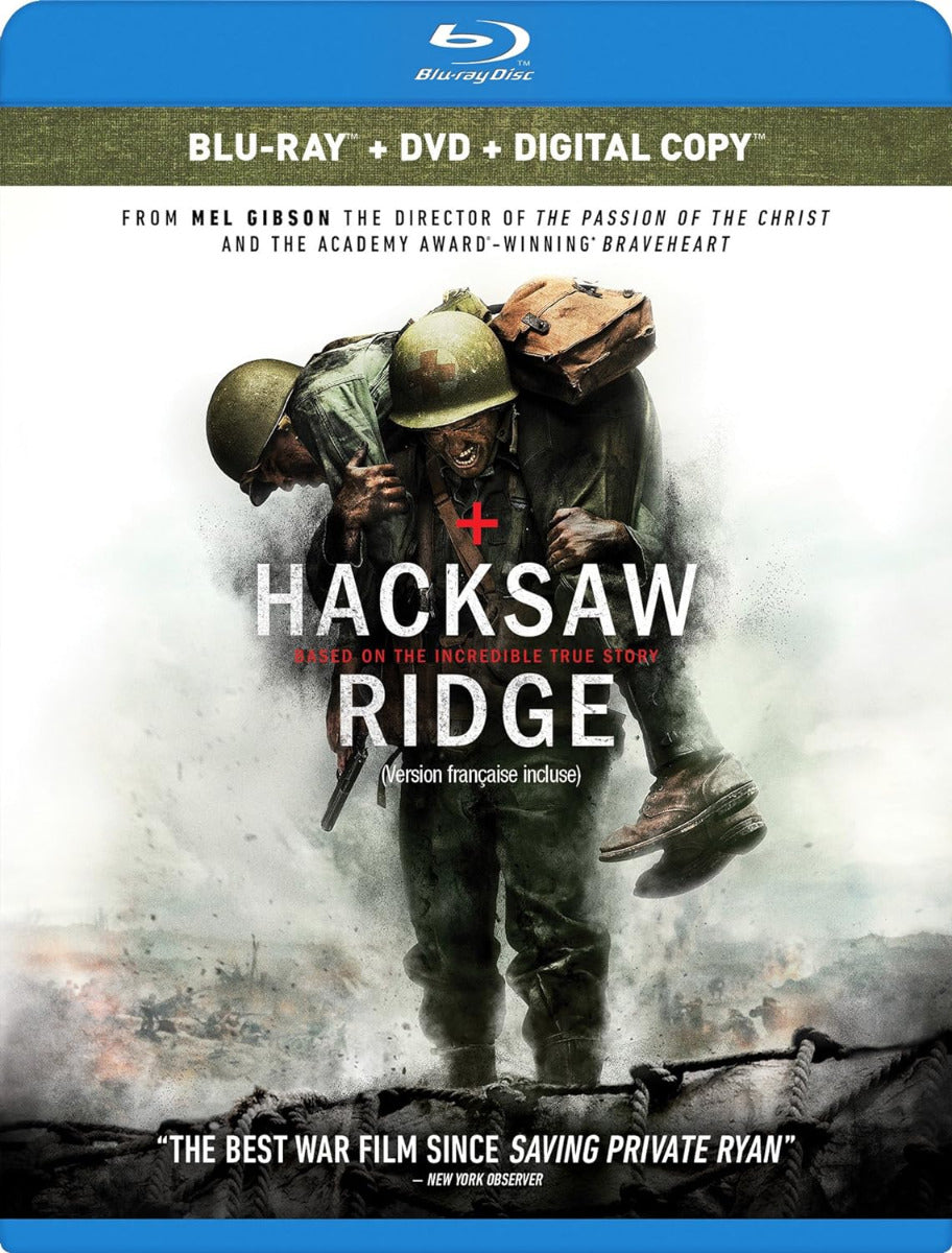 Hacksaw Ridge Blu-Ray