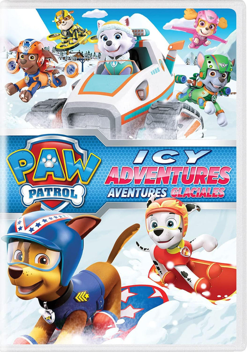 Paw Patrol: Icy Adventures Dvd
