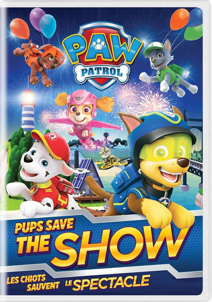 Paw Patrol: Pups Save The Show Dvd