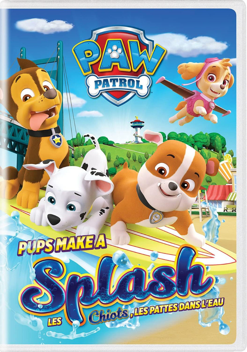 Paw Patrol: Pups Make A Splash Dvd