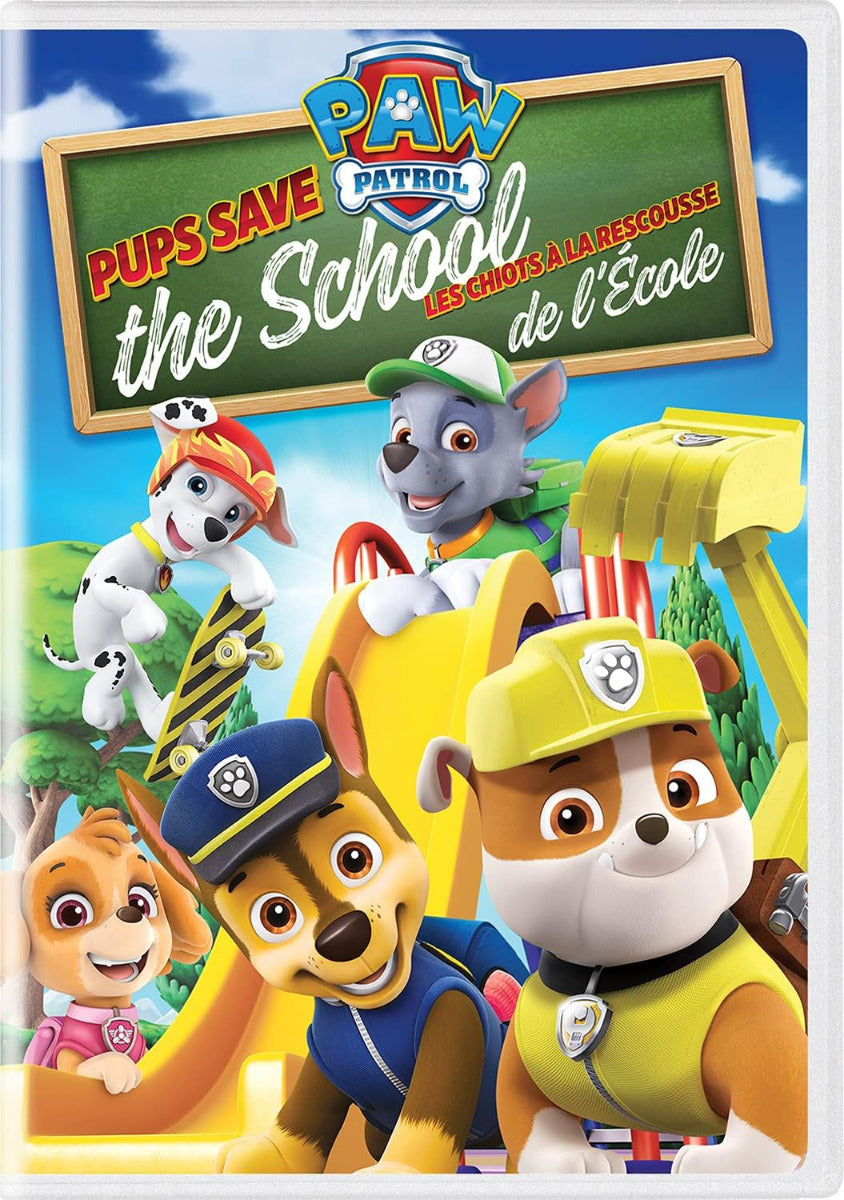 Paw Patrol: Pups Save The School Dvd