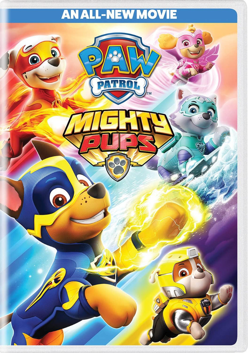 Paw Patrol: Mighty Pups Dvd