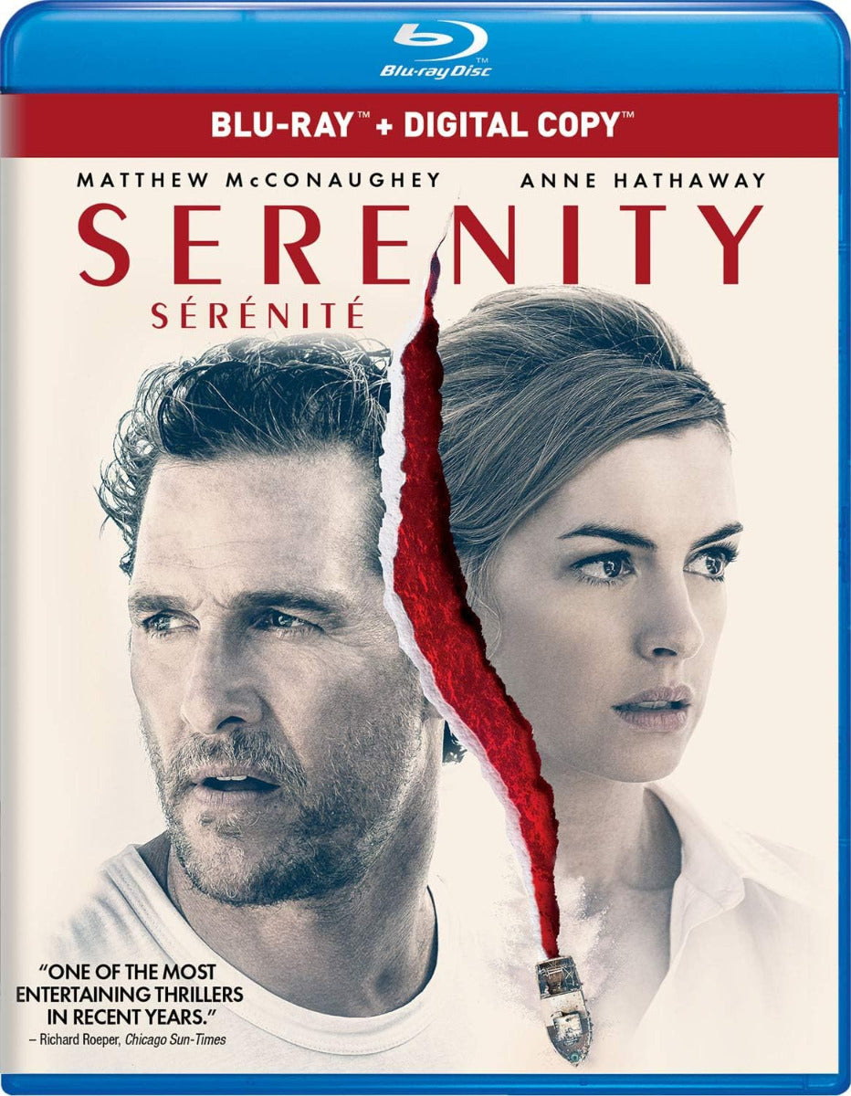 Serenity (2019) Blu-Ray