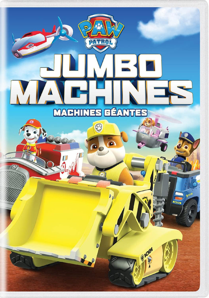 Paw Patrol: Jumbo Machines Dvd