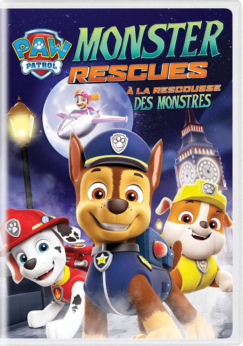Paw Patrol: Monster Rescues Dvd