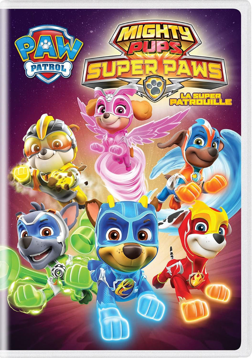 Paw Patrol: Mighty Pups – Super Paws Dvd