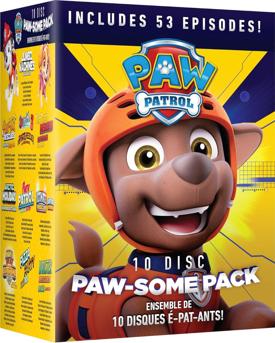 Paw Patrol: 10 Disc Dvd Pack Dvd