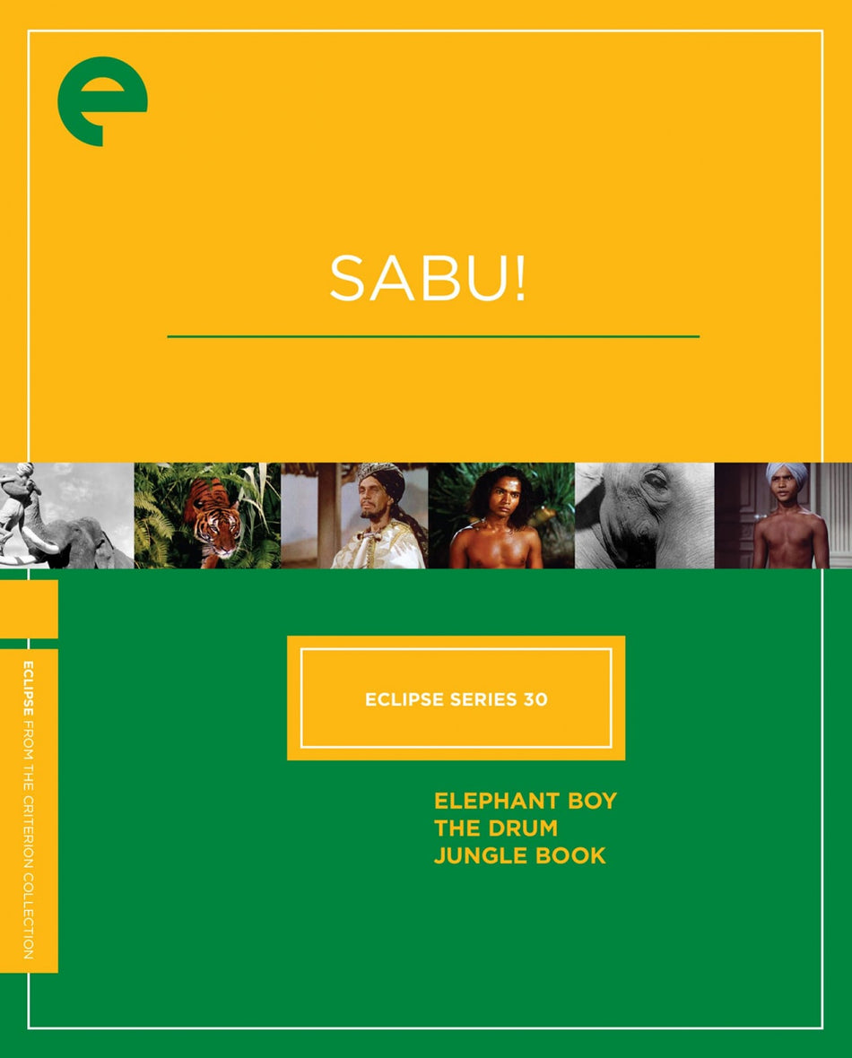 Eclipse Series 30: Sabu! Dvd
