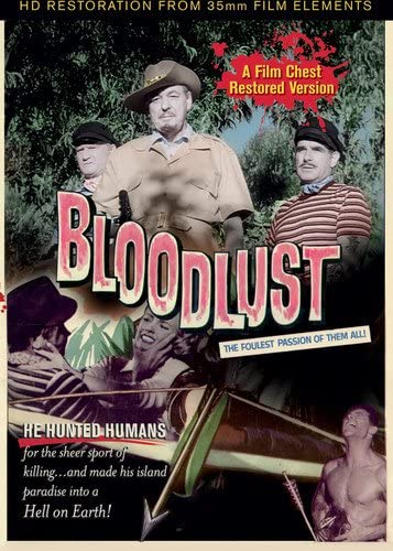 Bloodlust Robert Reed - Corman (Restored In HD) Dvd