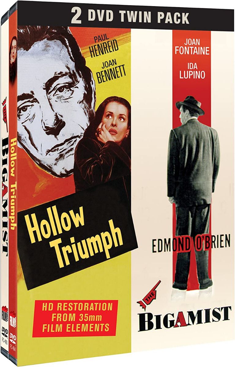 Hollow Triumph/The Bigamist 2 Dvd Twin Pack Dvd