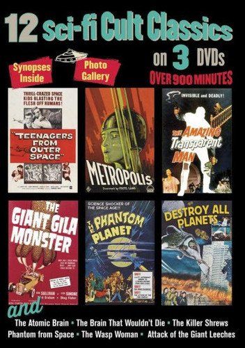 Sci-Fi: 3 Dvd Collector'S Set / 12 Films Dvd