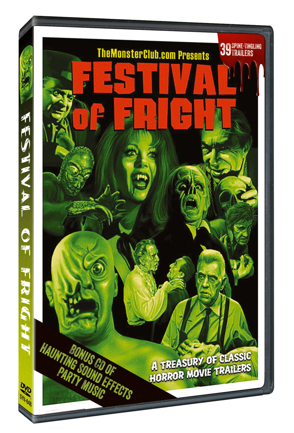 Festival Of Fright 39 Trailers (Dvd/Cd Combo)