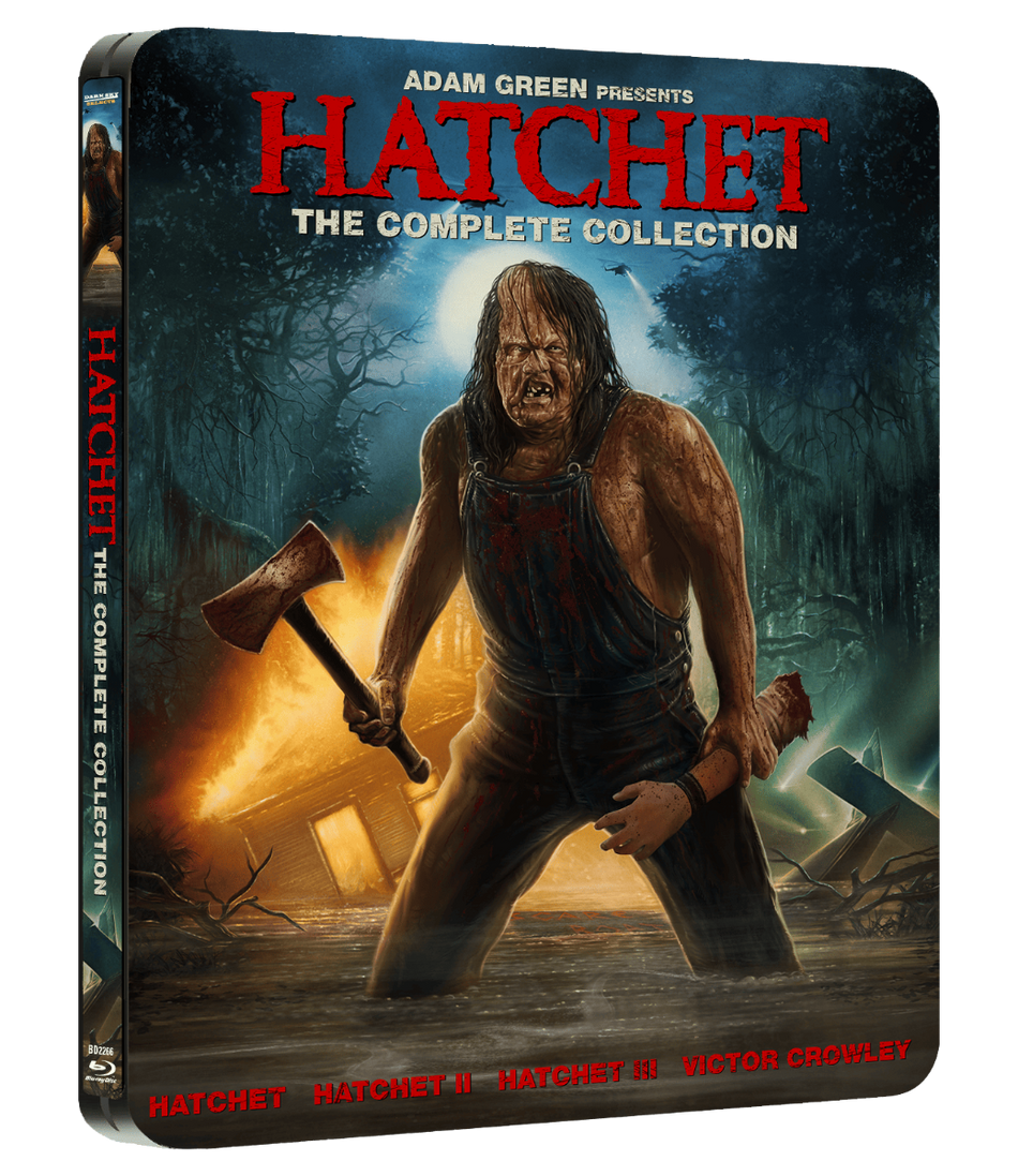 Hatchet: The Complete Blu-Ray Collection Steelbook Limited Edition
