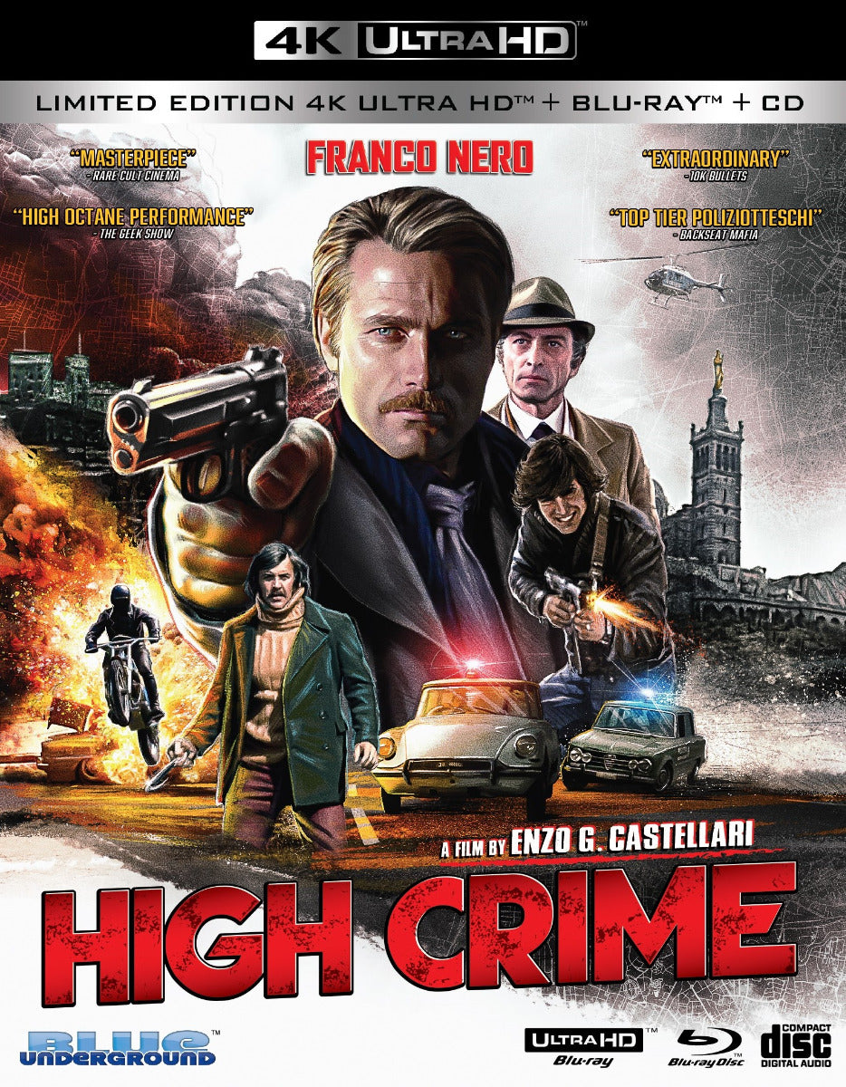 High Crime (3-Disc Limited Edition) [4K UHD + Blu-Ray + Cd]