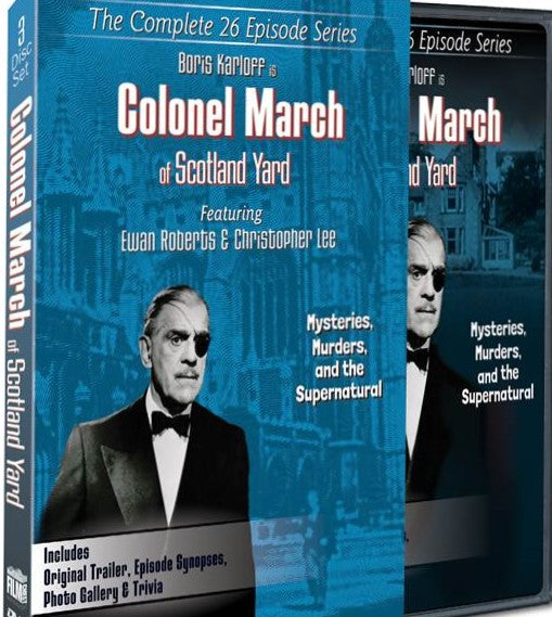 Colonel March Of Scotland Yard Dvd