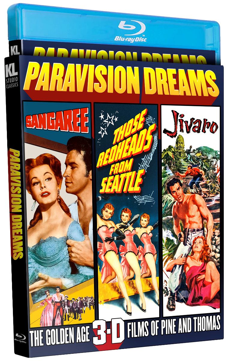 Paravision Dreams - The Golden Age 3-D Films Of Pine And Thomas (Blu-Ray)