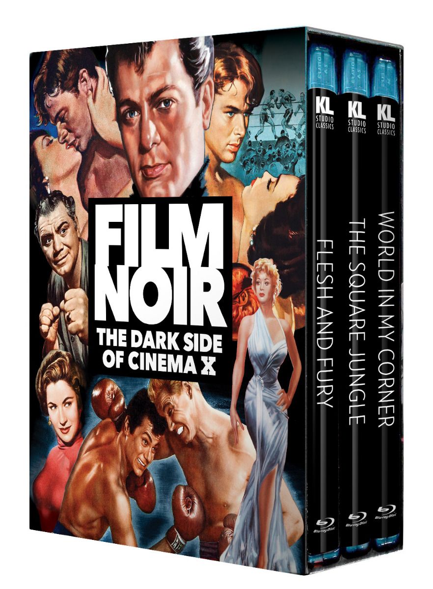 Film Noir:Dark Side Of Cinema X[Flesh & Fury/Square Jungle/World In My Corner]Bd