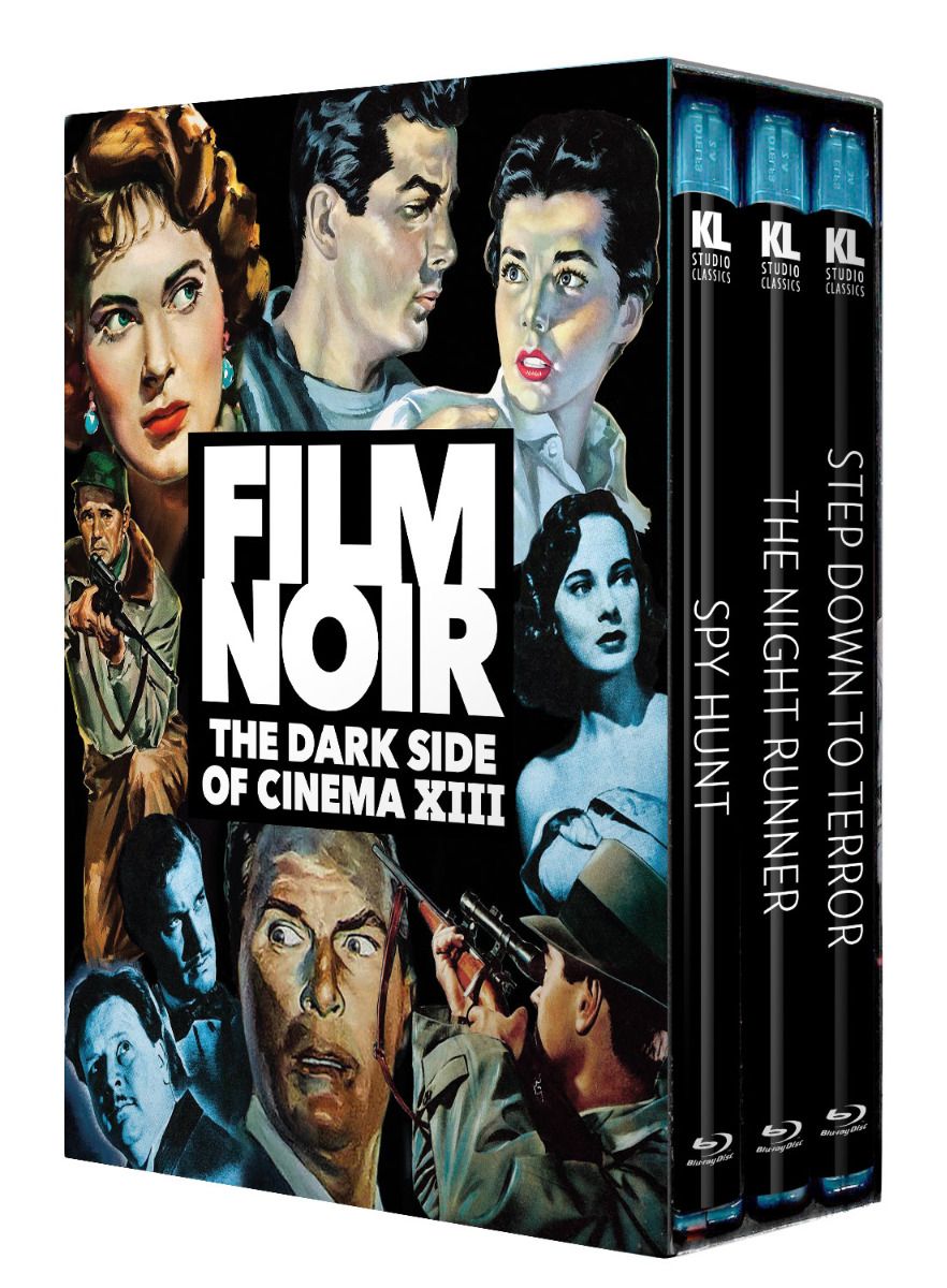 Film Noir:Dark Side Of Cinema Xiii [Spy Hunt/Night Runner/Step Down To Terror]Bd