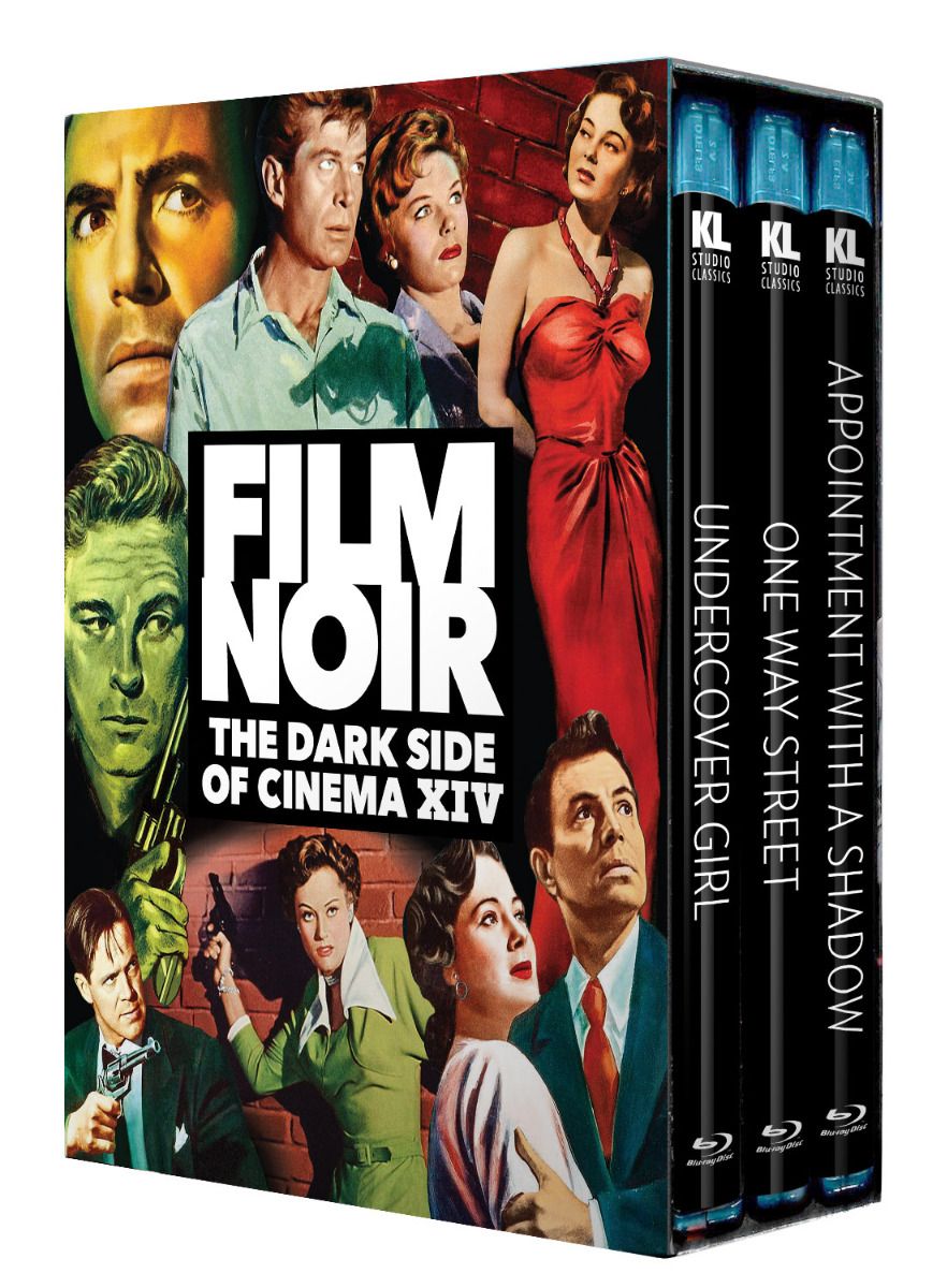 Film Noir:Dark Side Cinema 14[Undercover Girl/1 Way Street/Appt With A Shadow]Bd