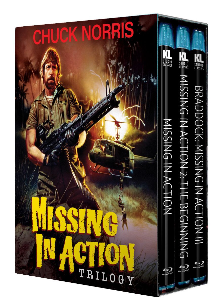Missing In Action: Trilogy Blu-Ray
