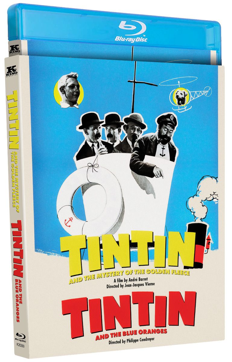 Tintin And The Mystery Of The Golden Fleece  - Tintin And The Blue Oranges Blu