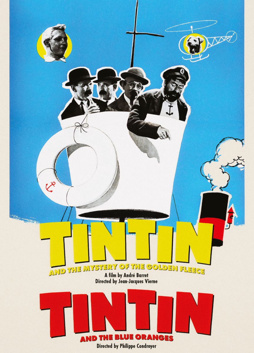 Tintin And The Mystery Of The Golden Fleece  - Tintin And The Blue Oranges Dvd