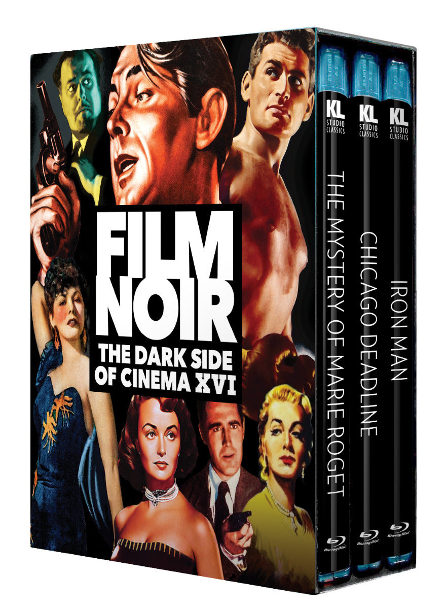 Film Noir:Dark Side Of Cinema 16[Mys Of Marie Roget/Chicago Deadline/Iron Man]Bd