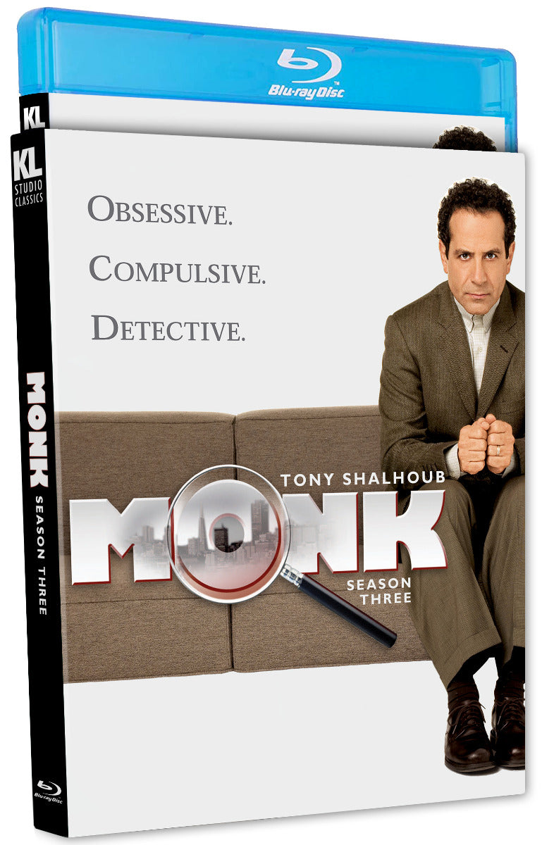 Monk: The Complete Third Season Blu