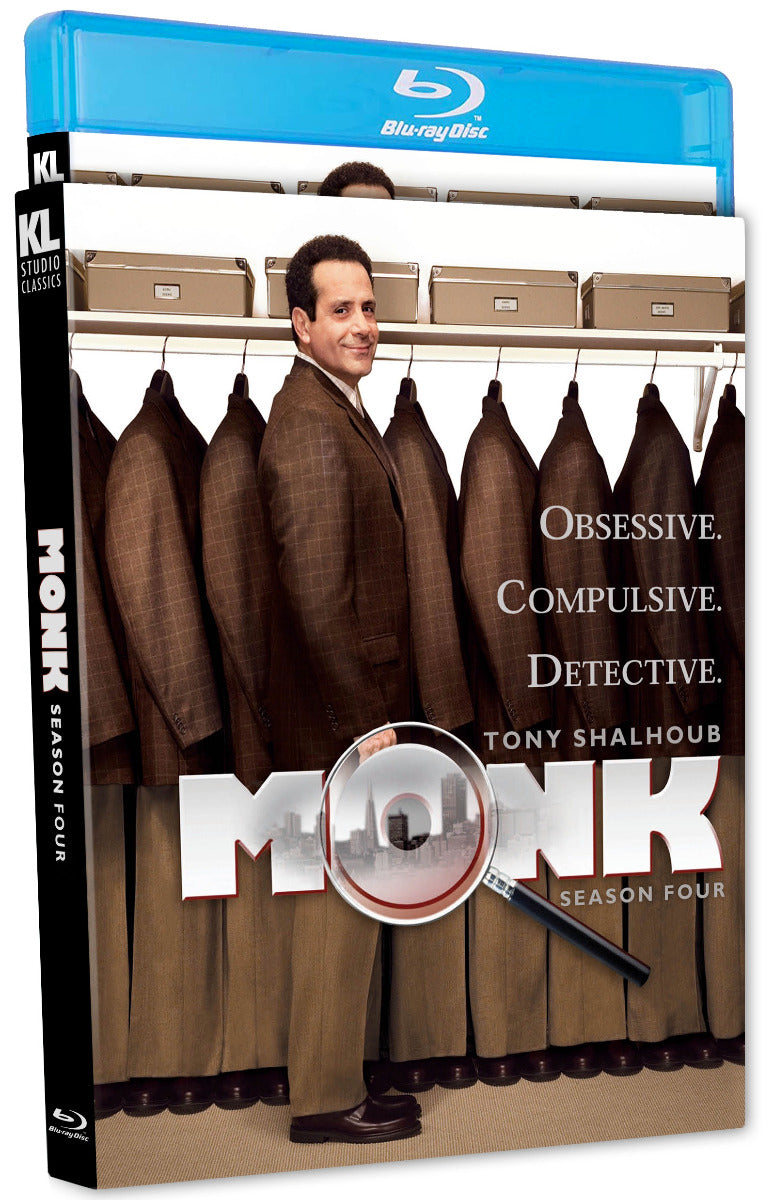Monk: The Complete Fourth Season Bluray