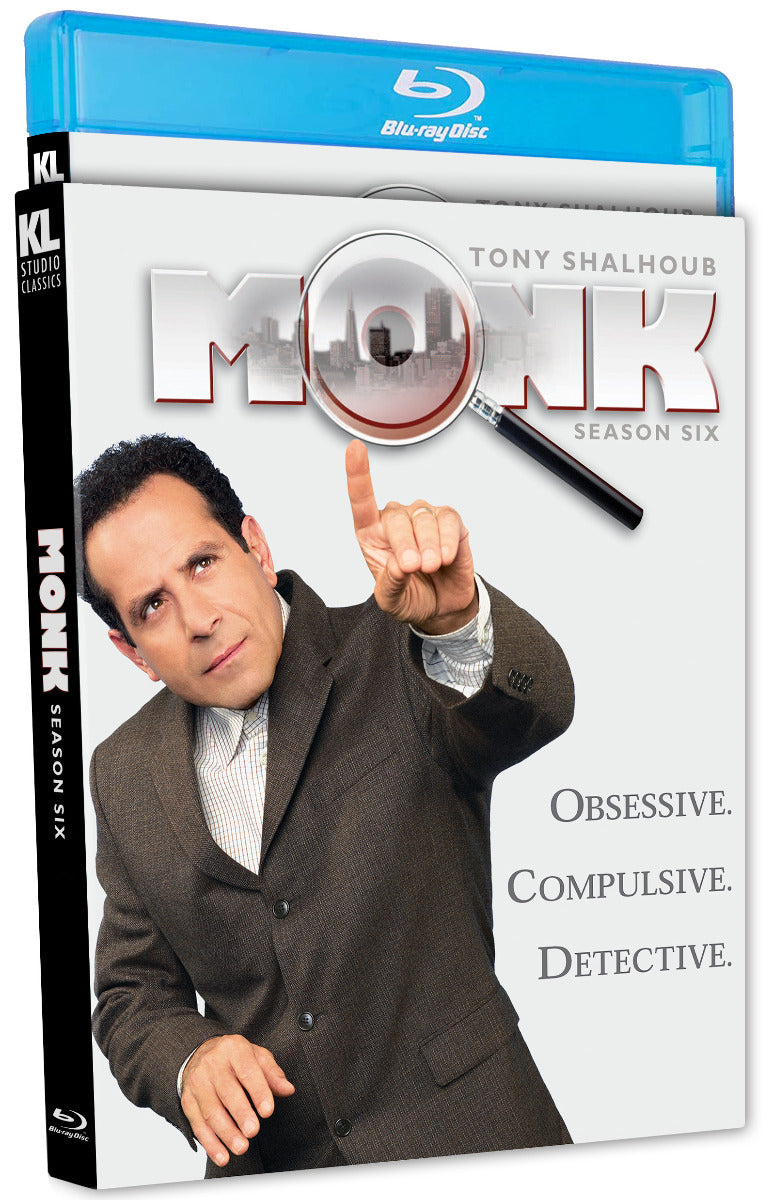 Monk: The Complete Sixth Season Bluray