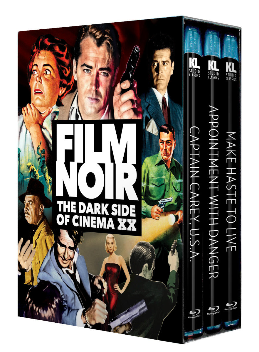 Film Noir:Dark Side Cinema Xx [Cpt Carey Usa/Appt W/ Danger/Make Haste Live]Bd